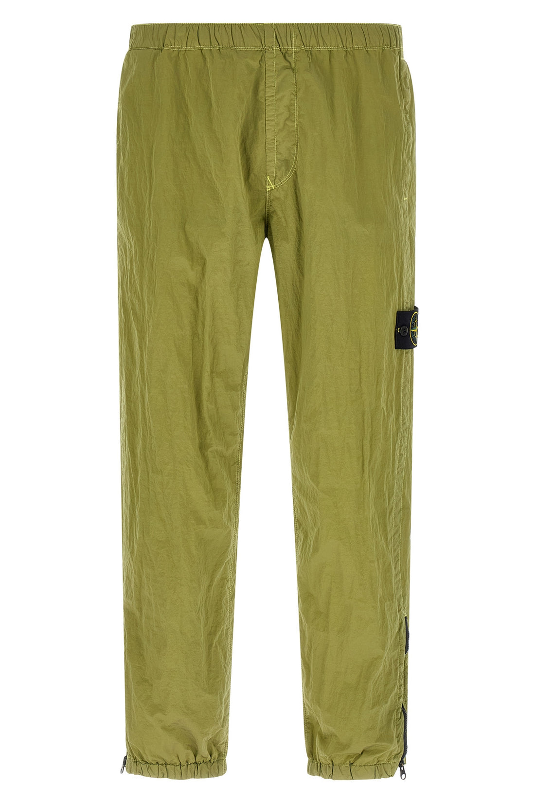 STONE ISLAND 36 3100035 joggers in stone island nylon metal fabric subjected to a double wrink