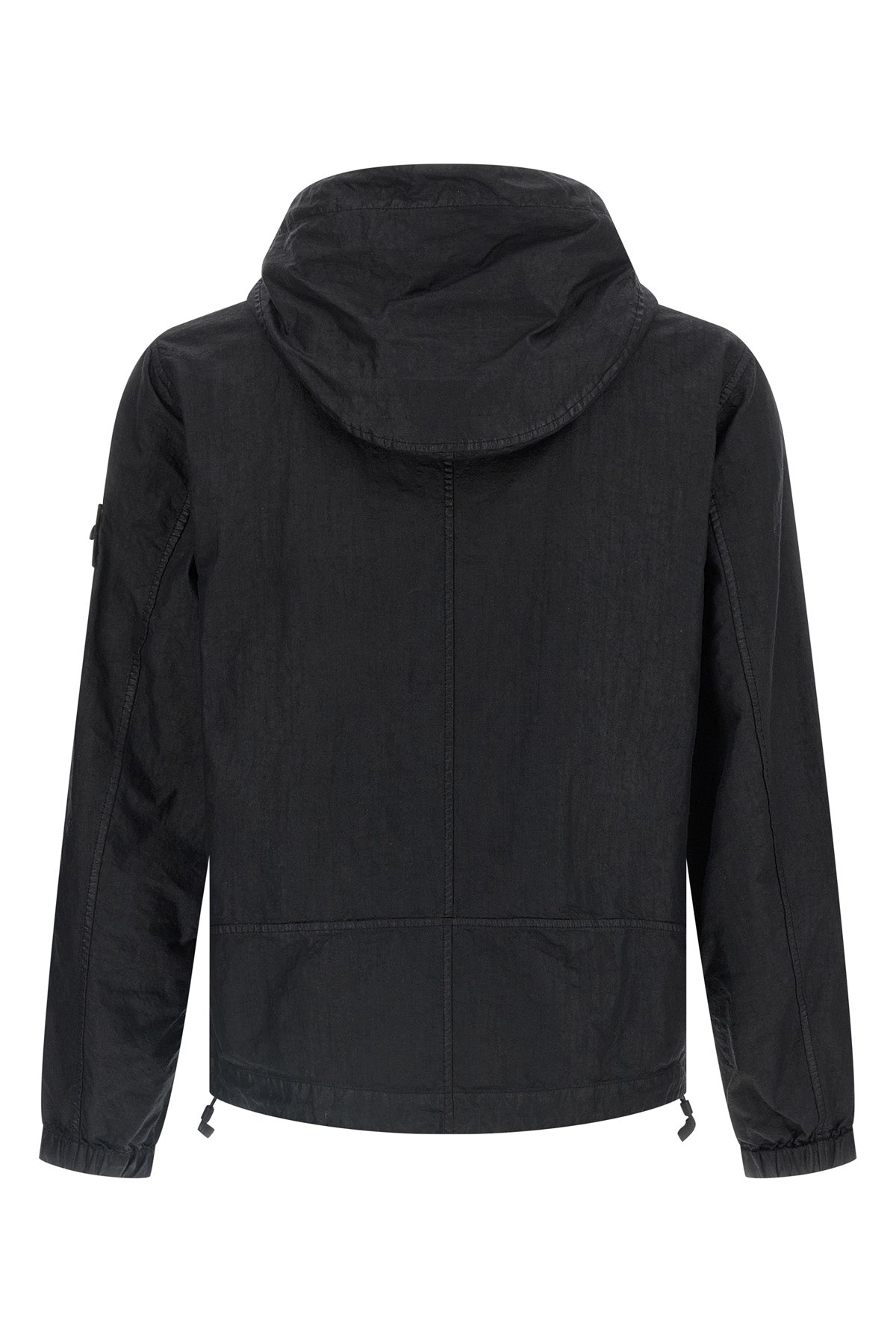 4100053 jacket in panama woven calendered fabric