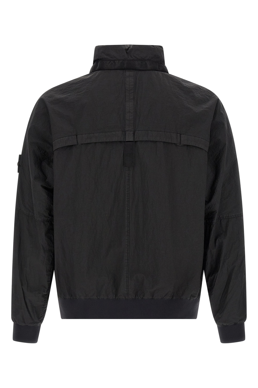 STONE ISLAND M slightly water-repellent nylon metal watro bomber jacket