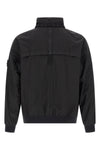 slightly water-repellent nylon metal watro bomber jacket