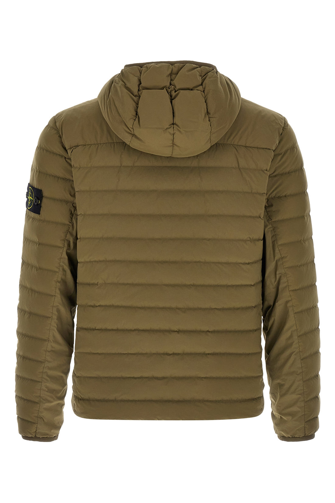 STONE ISLAND L 4100106 down jacket in lightweight one-layer stretch fabric garment-dyed