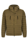 4100106 down jacket in lightweight one-layer stretch fabric garment-dyed