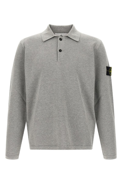 5100024 micro fineness 14 stitch cotton polo shirt