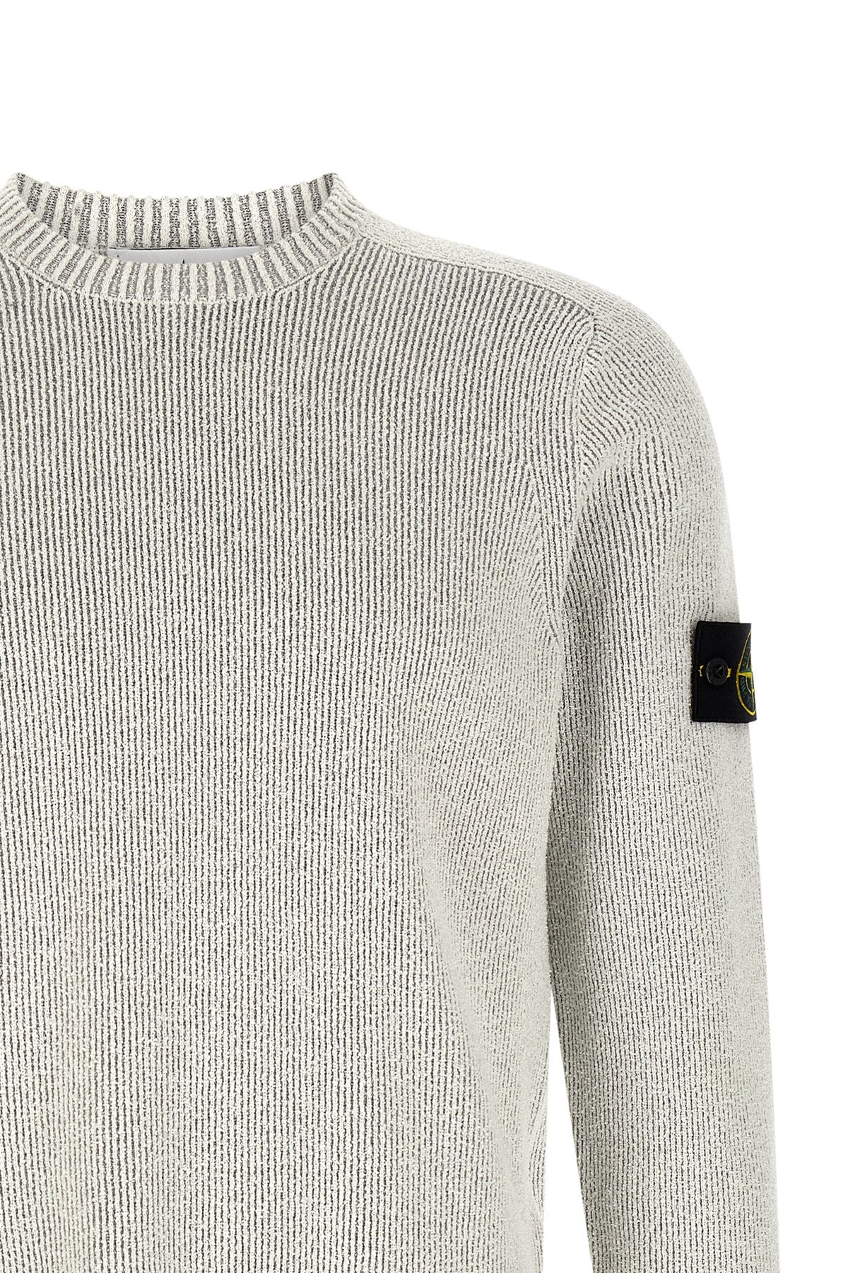 5100033 ribbed bouclé cotton sweater