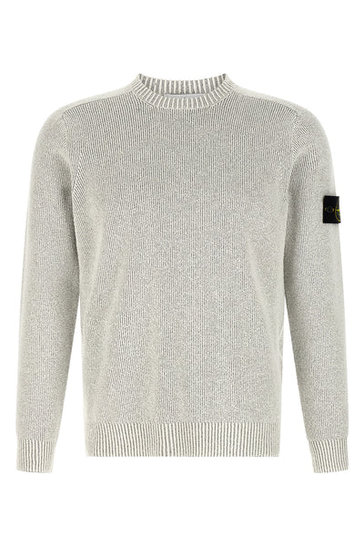 5100033 ribbed bouclé cotton sweater