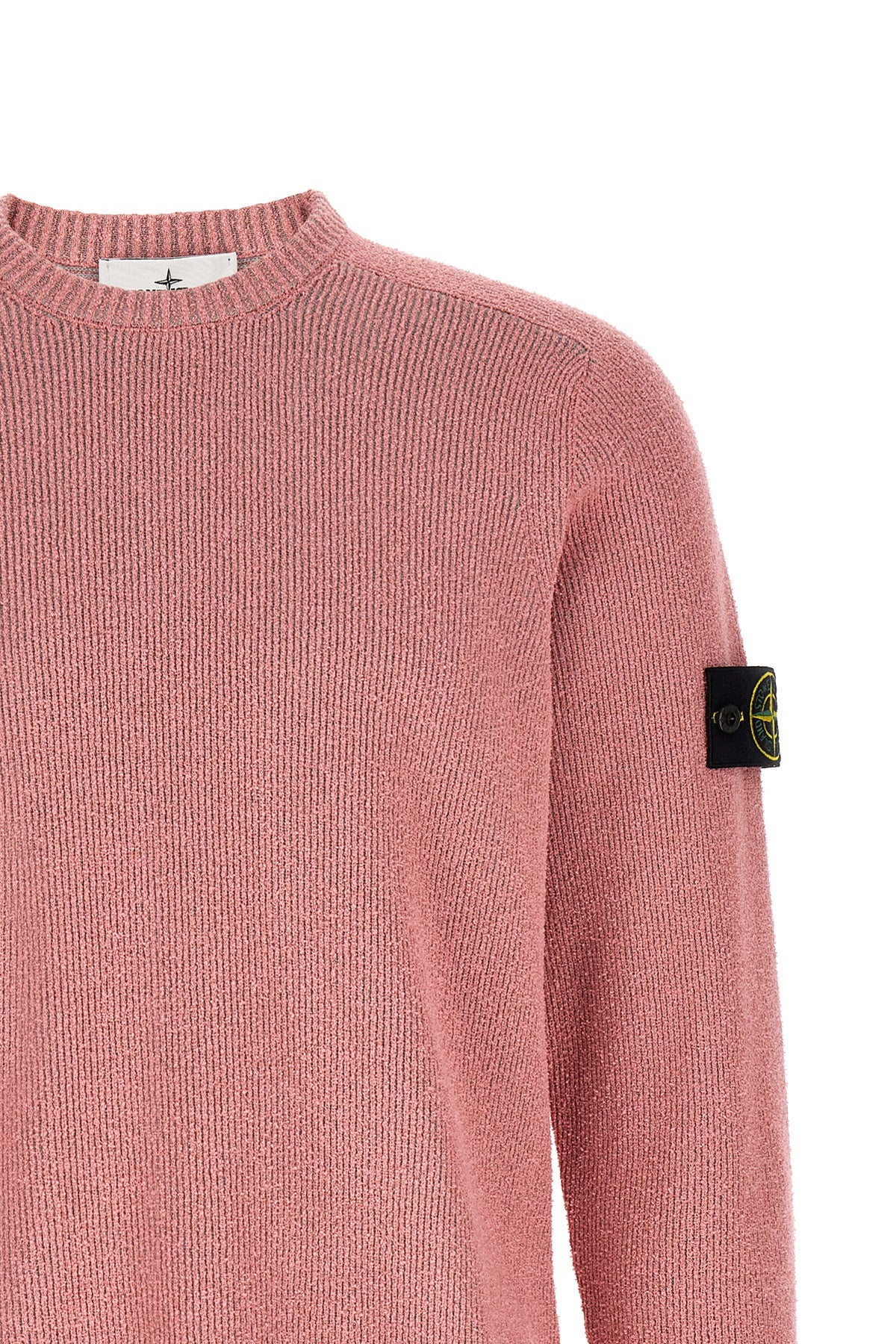 5100033 ribbed bouclé cotton sweater