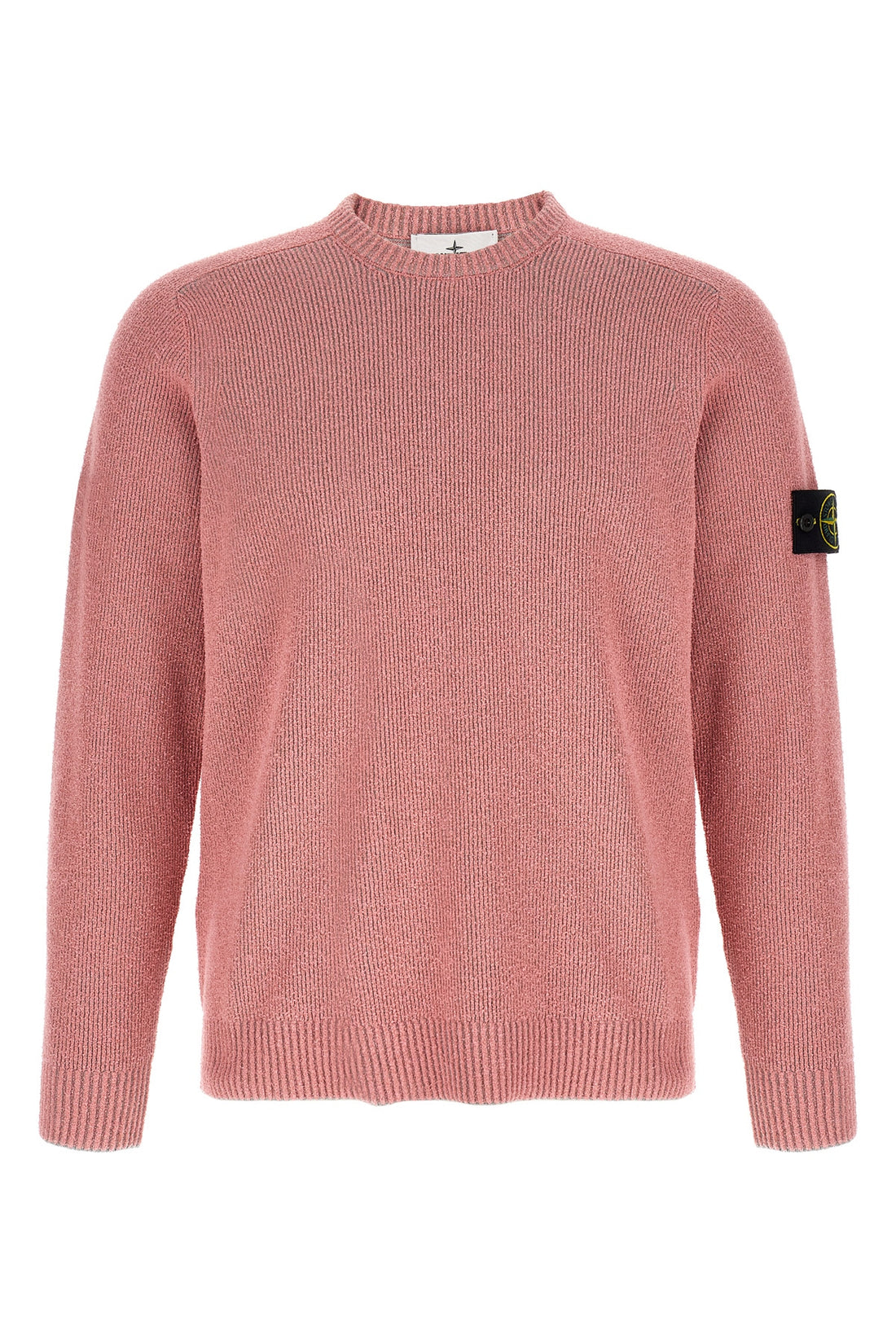 STONE ISLAND XL 5100033 ribbed bouclé cotton sweater