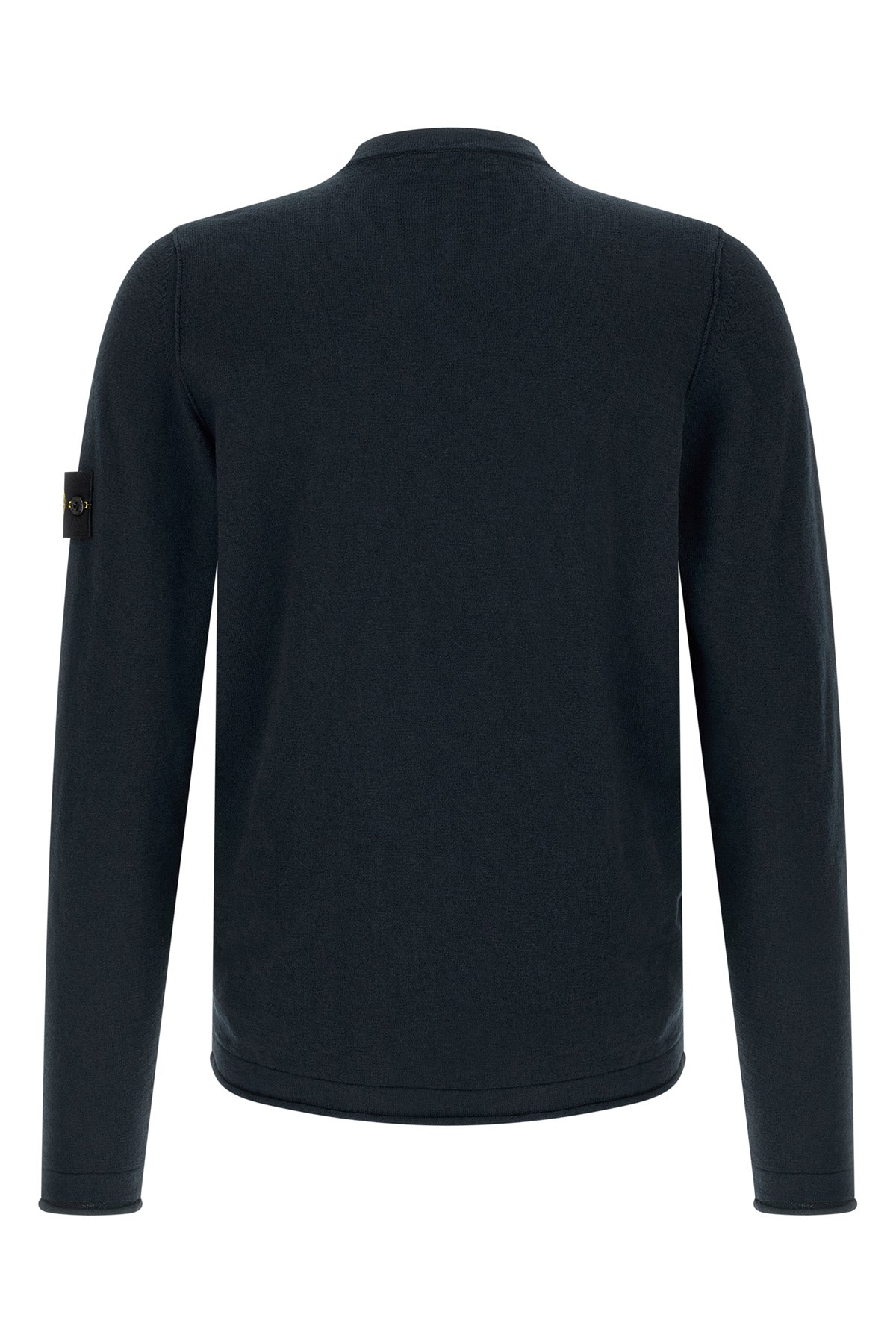 5100052 knit sweater in 14 fineness shaved cotton and nylon blend knit