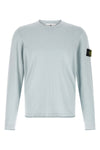 5100052 knit sweater in 14 fineness shaved cotton and nylon blend knit