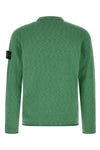 5100052 knit sweater in 14 fineness shaved cotton and nylon blend knit
