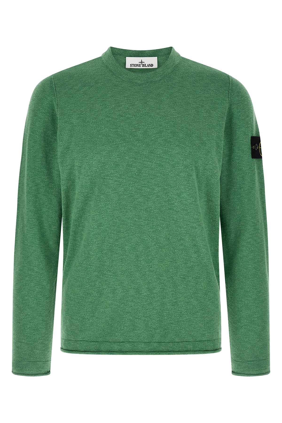 5100052 knit sweater in 14 fineness shaved cotton and nylon blend knit