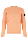 5100052 knit sweater in 14 fineness shaved cotton and nylon blend knit