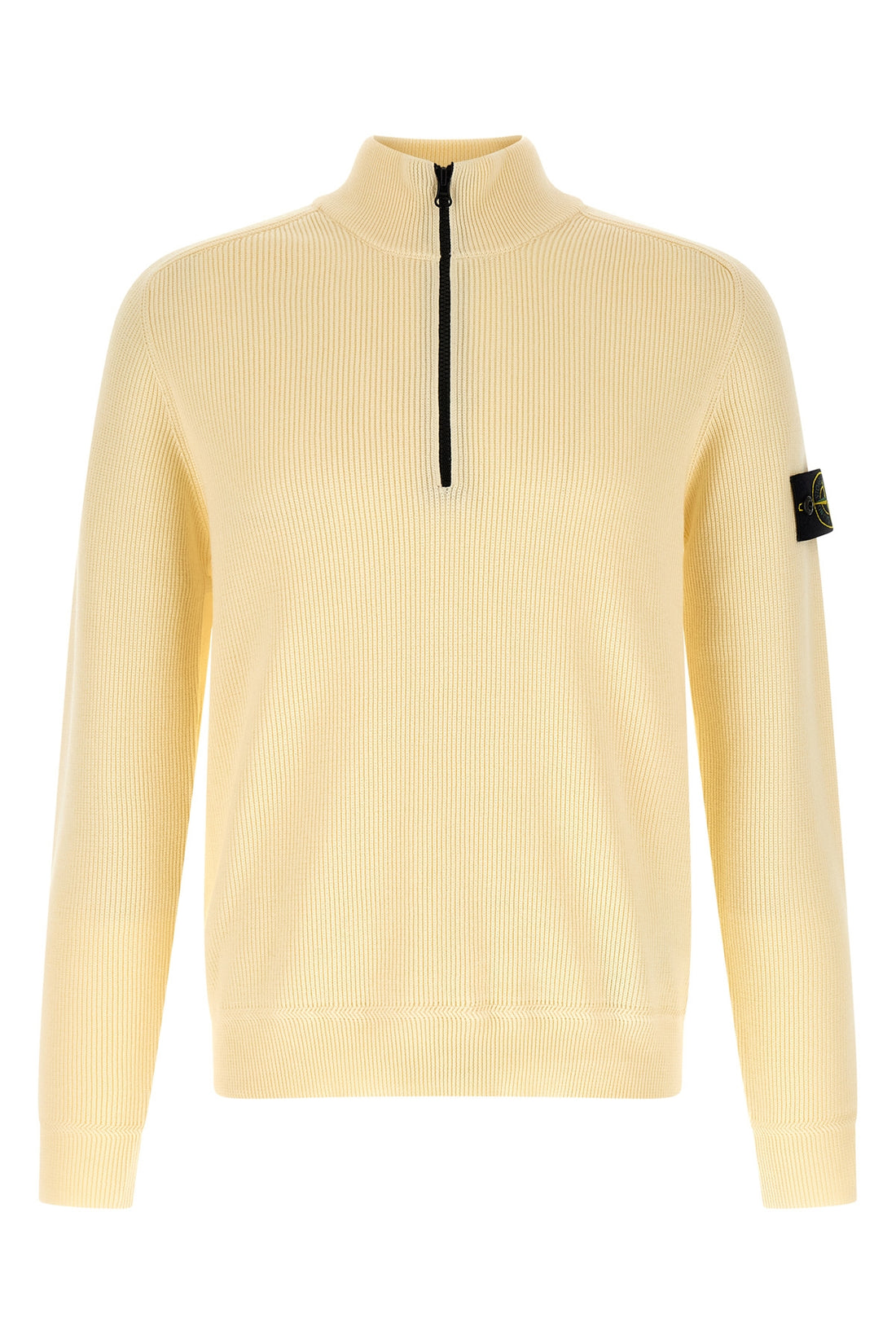 STONE ISLAND L 5100124 ribbed cotton sweater
