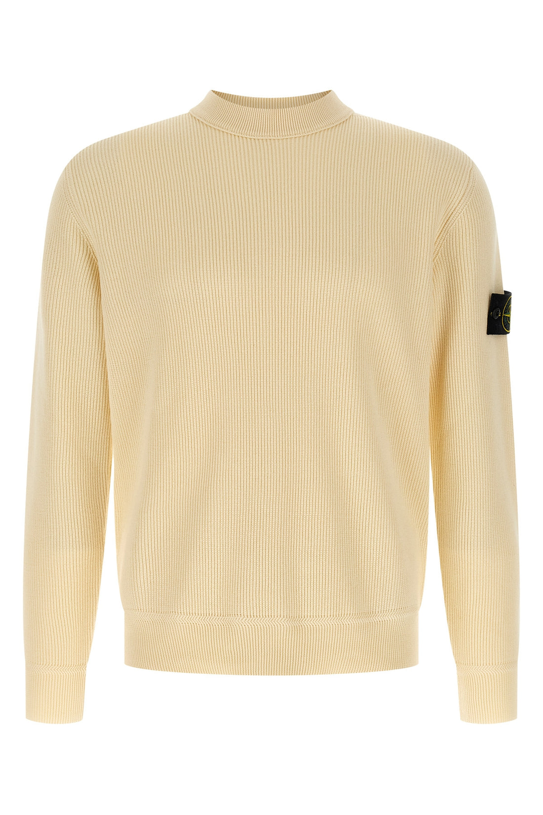 STONE ISLAND L 5100154 ribbed cotton sweater