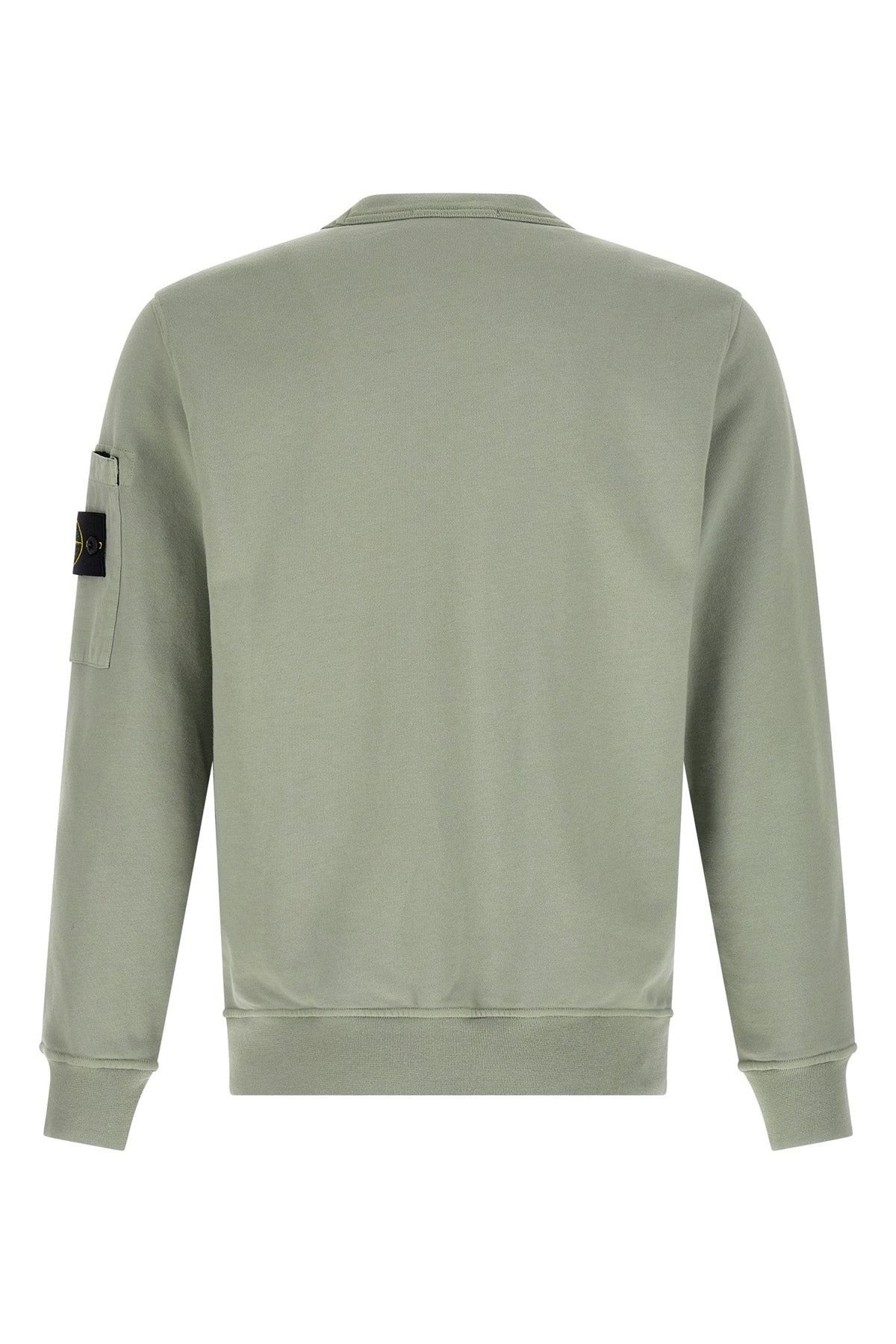 6100019 cotton sweatshirt of intermediate heaviness dyed in garment