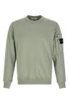 6100019 cotton sweatshirt of intermediate heaviness dyed in garment