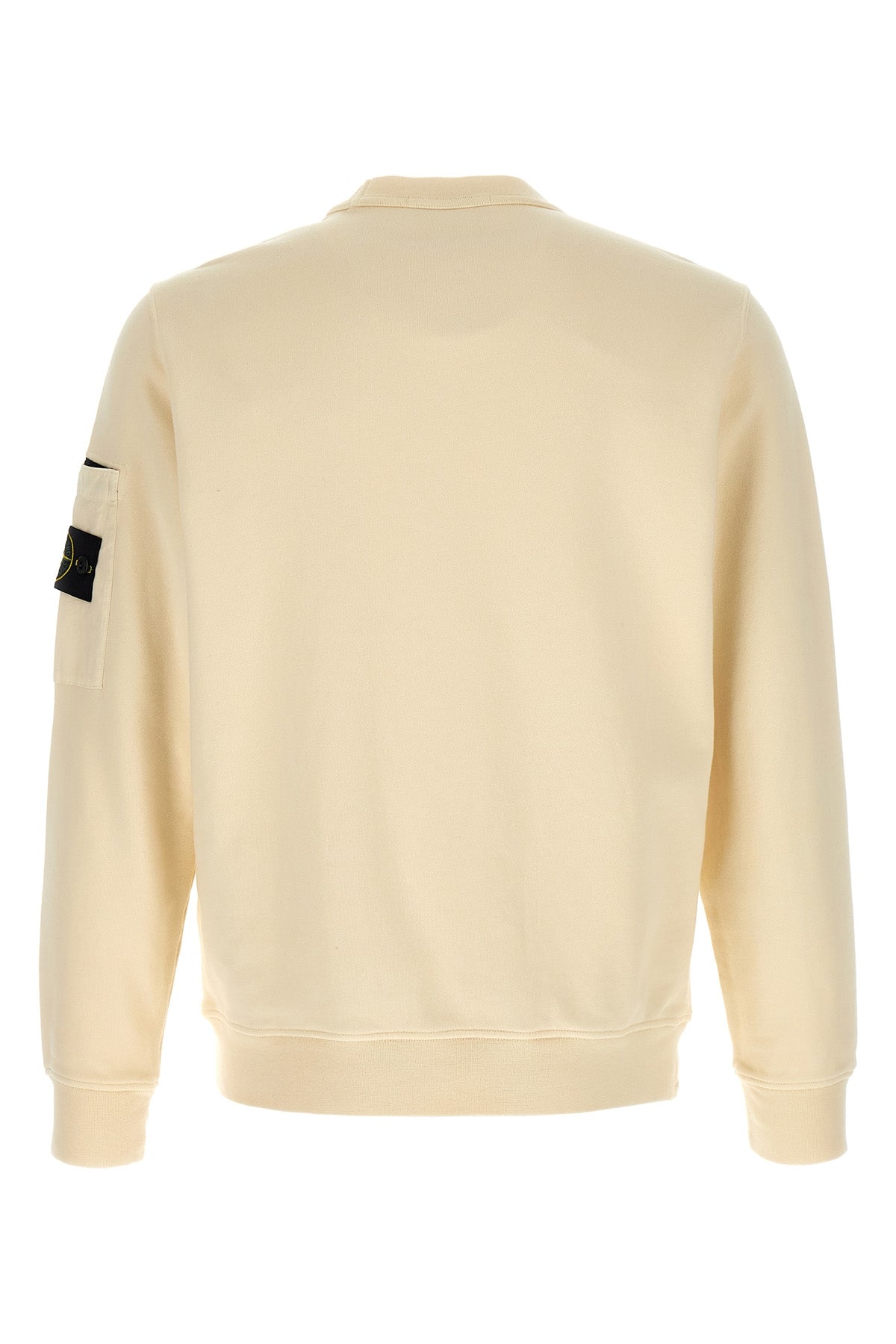 6100019 cotton sweatshirt of intermediate heaviness dyed in garment