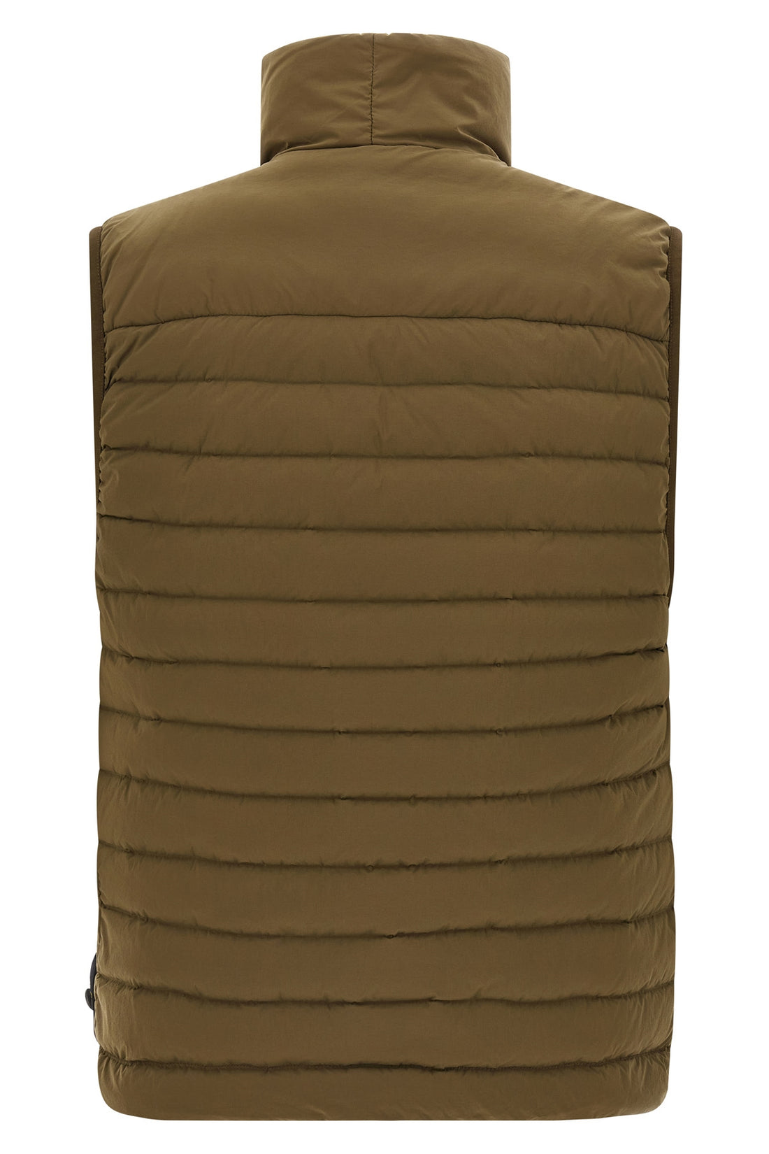 STONE ISLAND M g100007 down vest in a one-layer lightweight stretch fabric garment-dyed