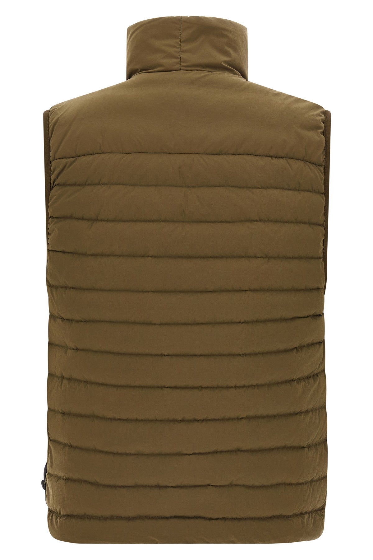 g100007 down vest in a one-layer lightweight stretch fabric garment-dyed