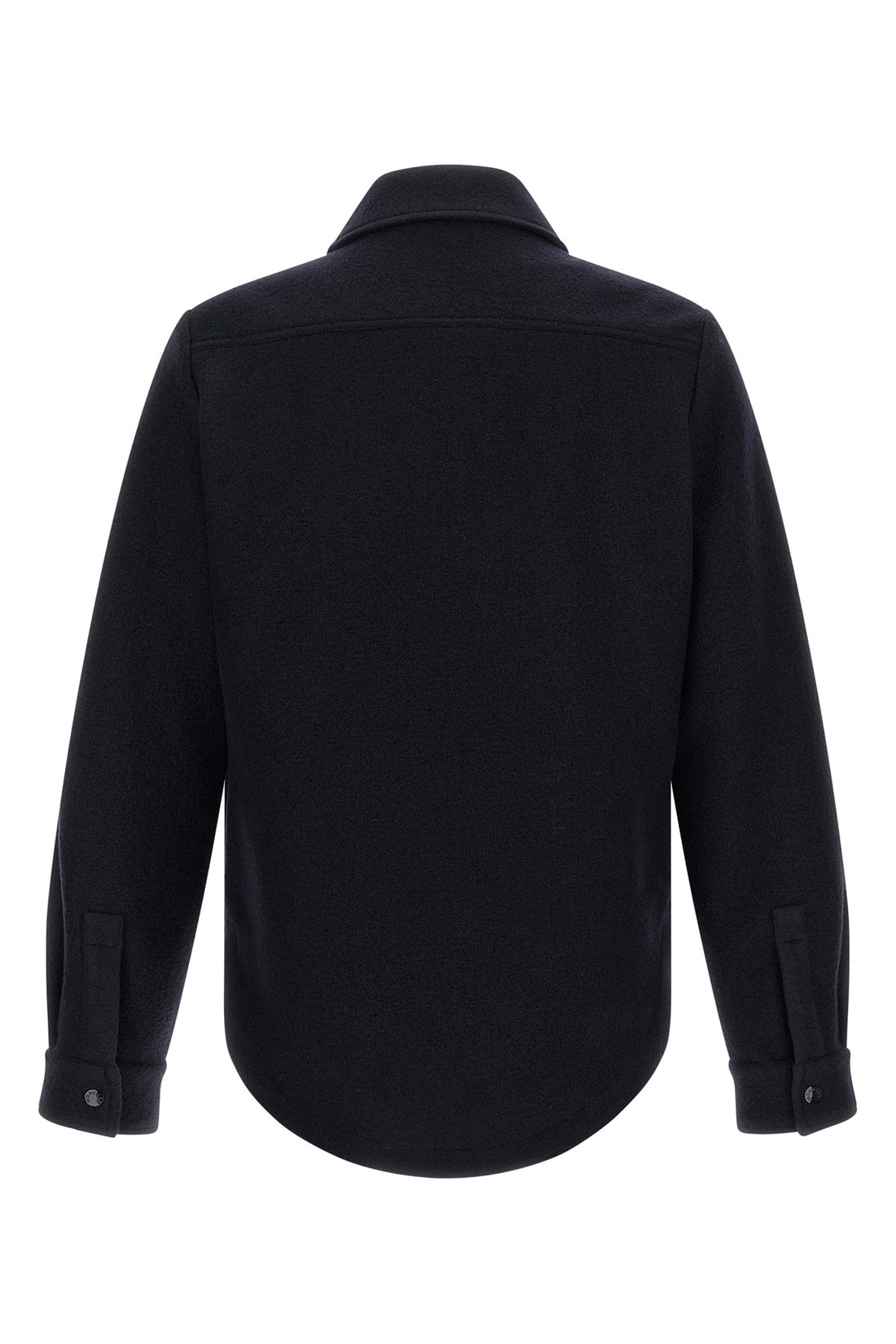 MONCLER L monclers pure virgin wool cloth overshirt