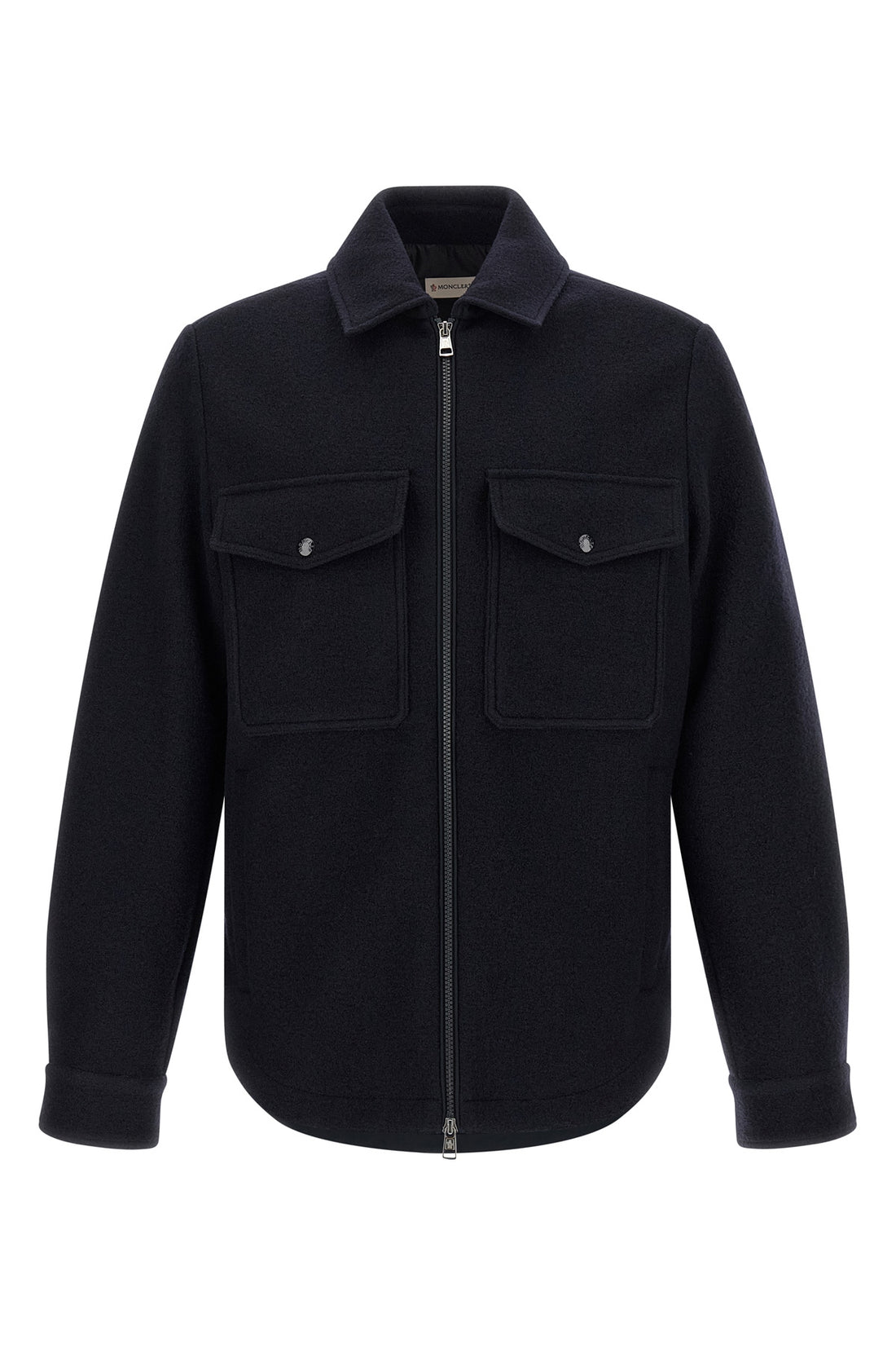 MONCLER L monclers pure virgin wool cloth overshirt