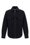 monclers pure virgin wool cloth overshirt