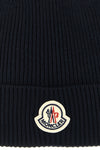 the moncler pure virgin wool beanie