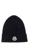 the moncler pure virgin wool beanie