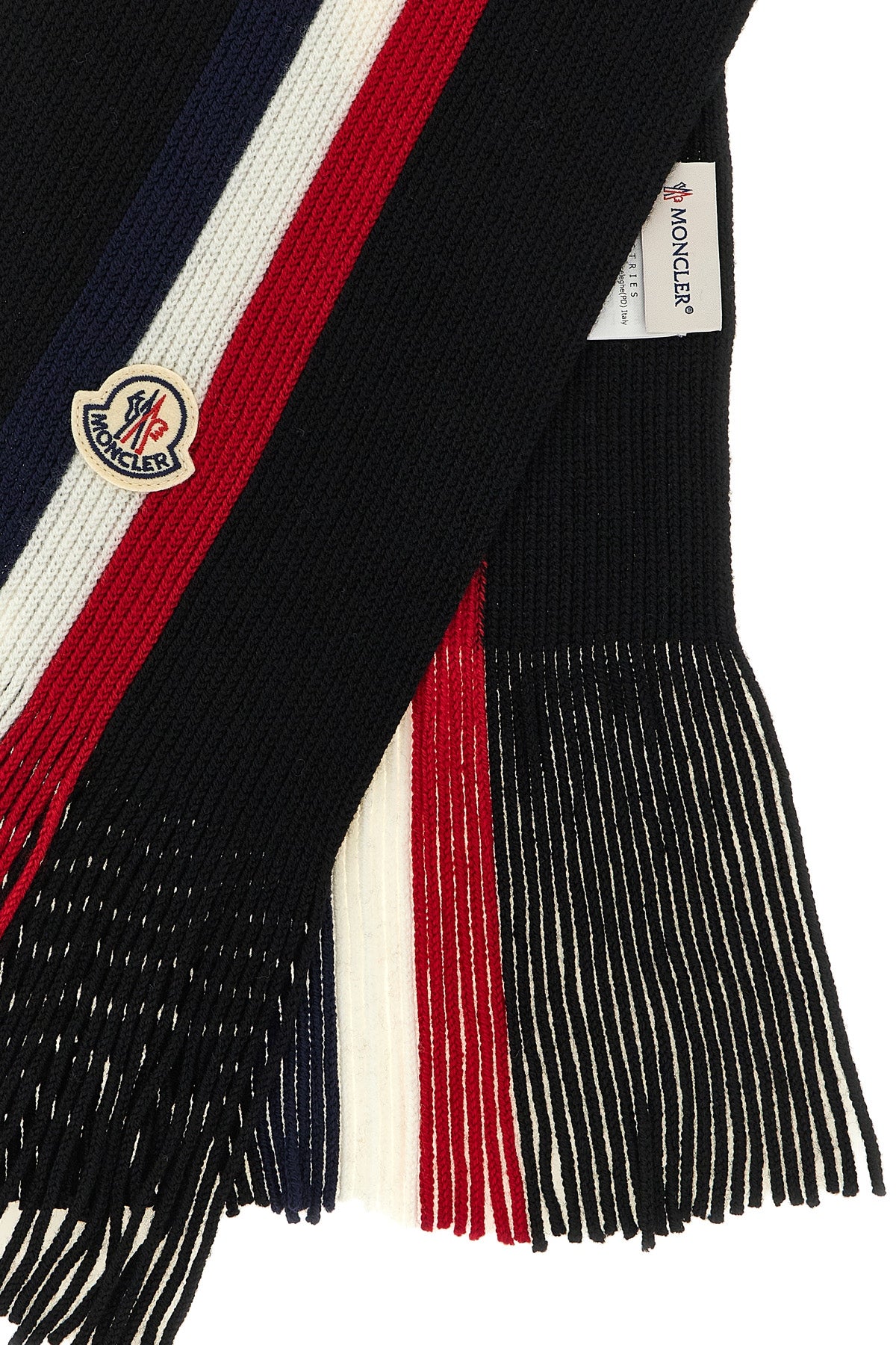 the moncler ultra-fine wool scarf