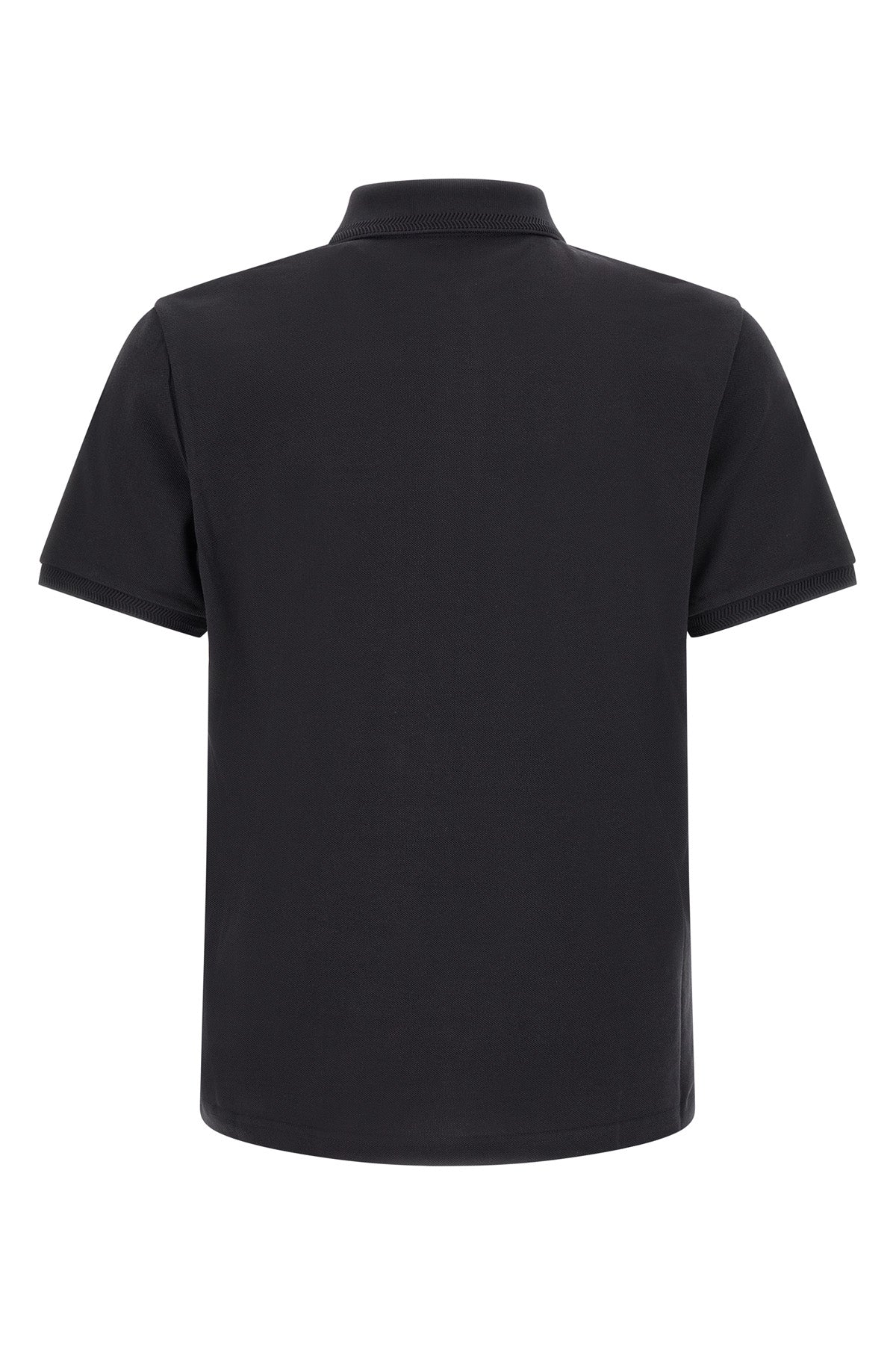 the moncler polo shirt in cotton piquet