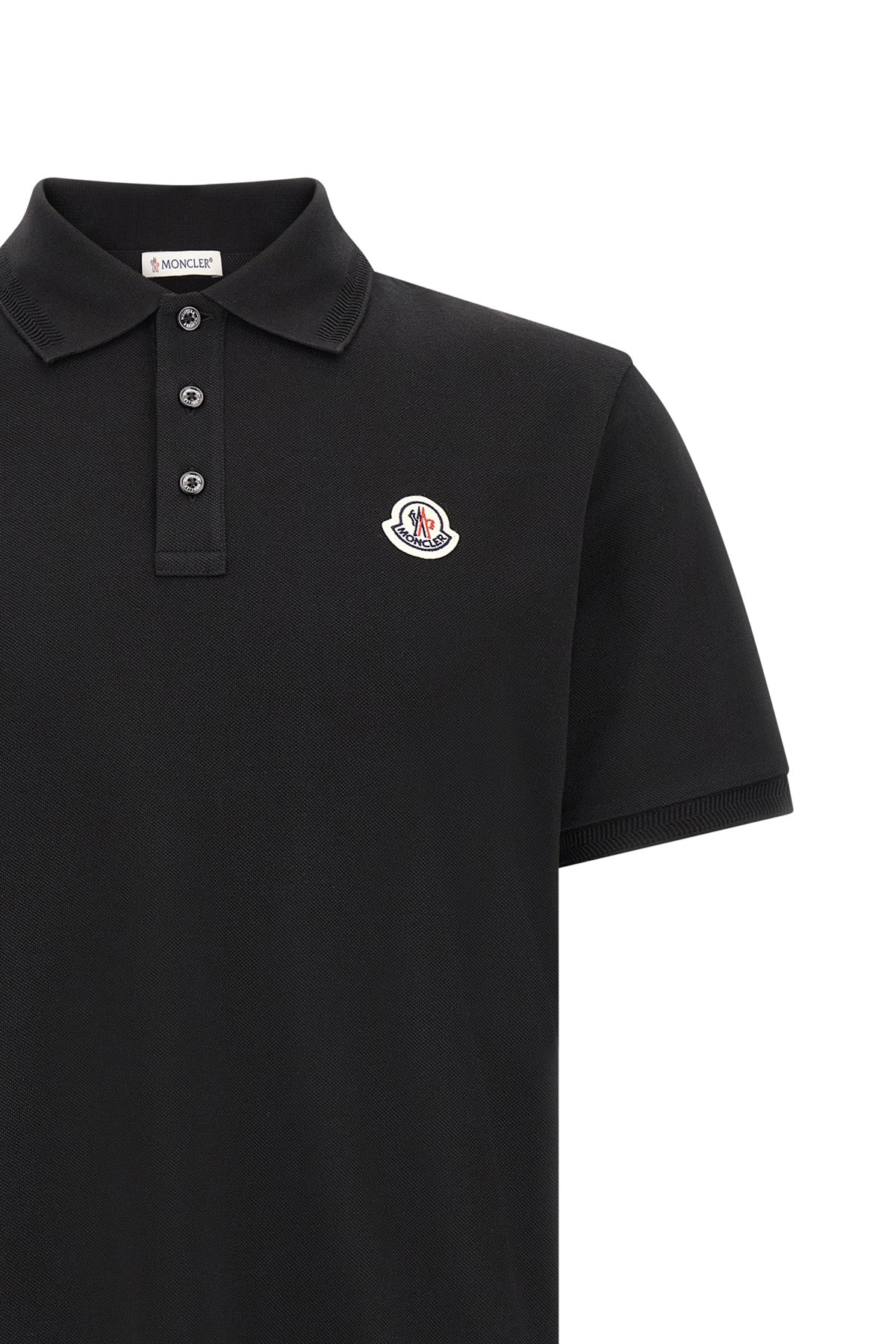 the moncler cotton piquet polo shirt
