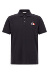 the moncler short-sleeved polo shirt