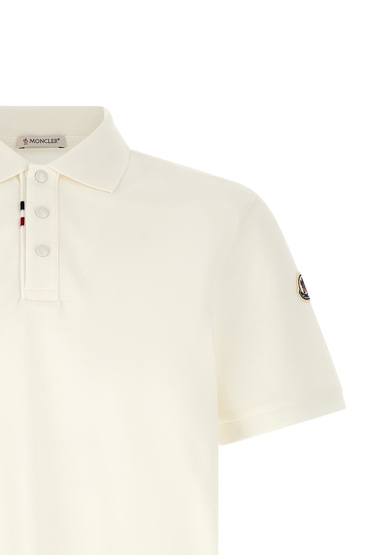 the moncler short-sleeved polo shirt