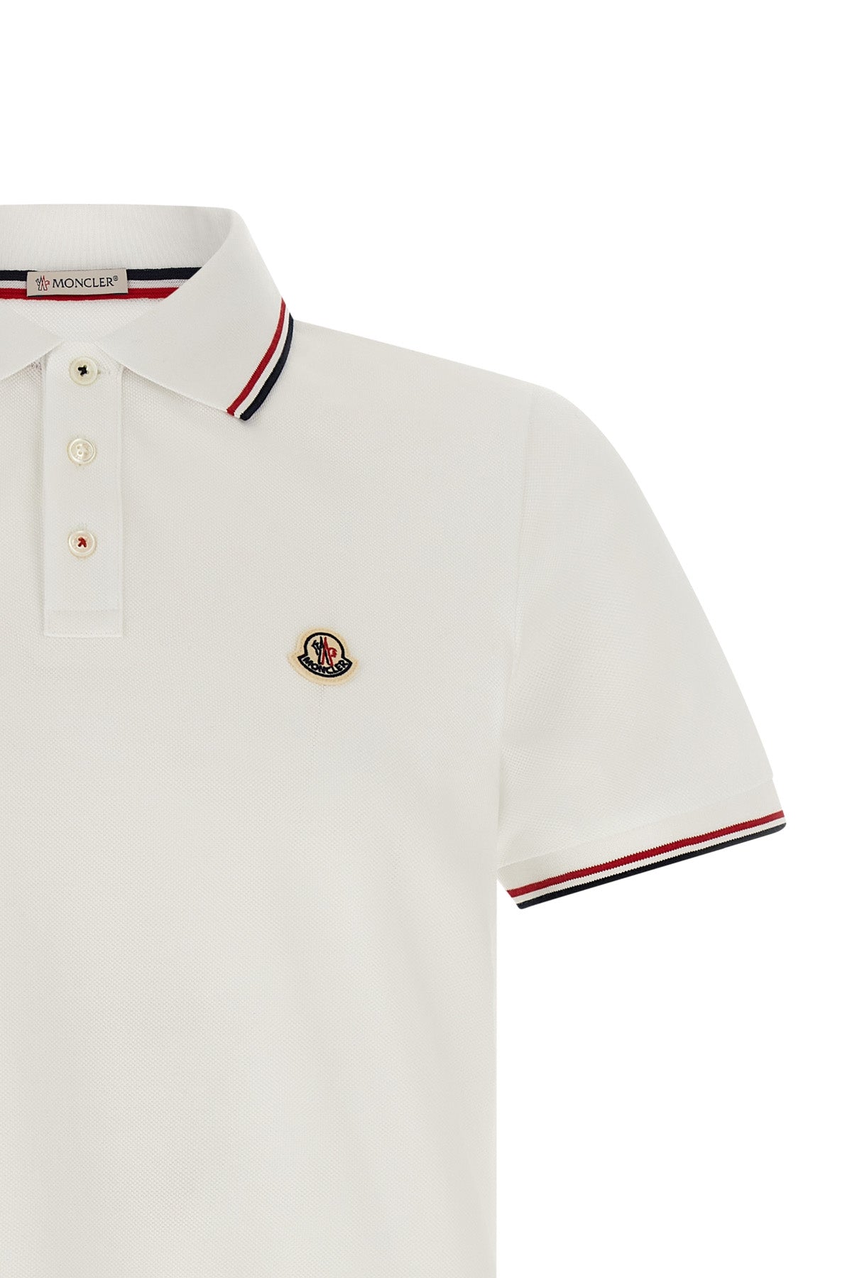 the moncler short-sleeved polo shirt