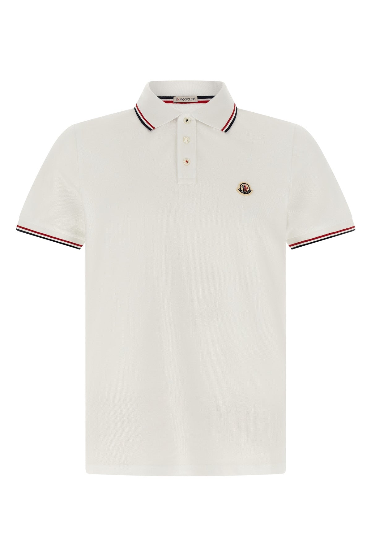 the moncler short-sleeved polo shirt