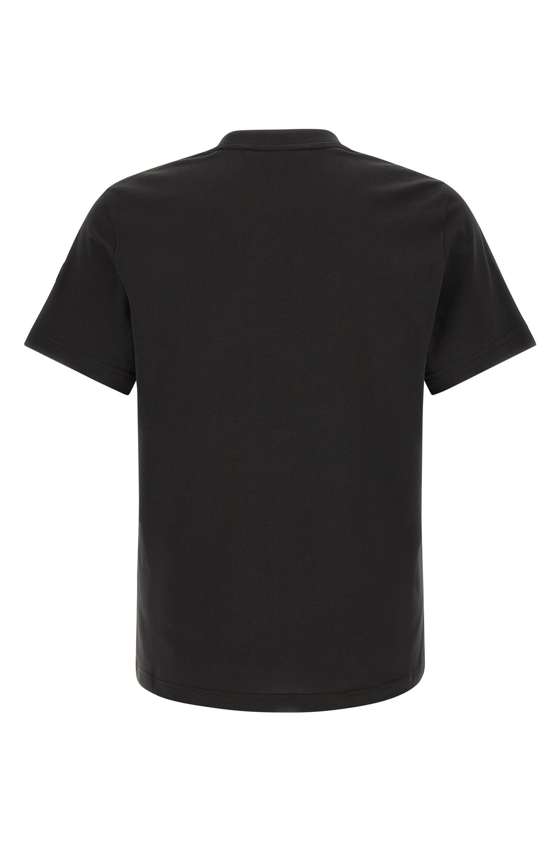 MONCLER L monclers pure black cotton t-shirt
