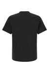 monclers pure black cotton t-shirt