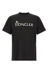 monclers pure black cotton t-shirt