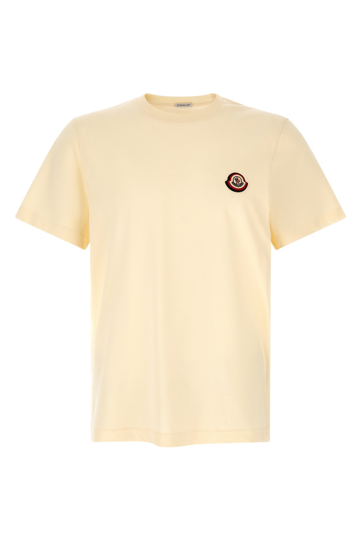 the moncler logo cotton jersey t-shirt