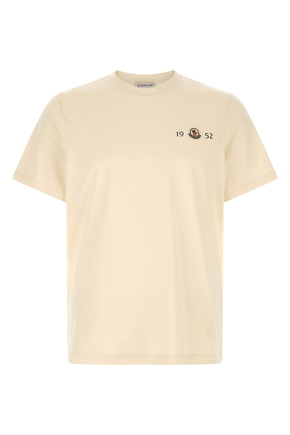 the moncler t-shirt in soft stretch cotton jersey