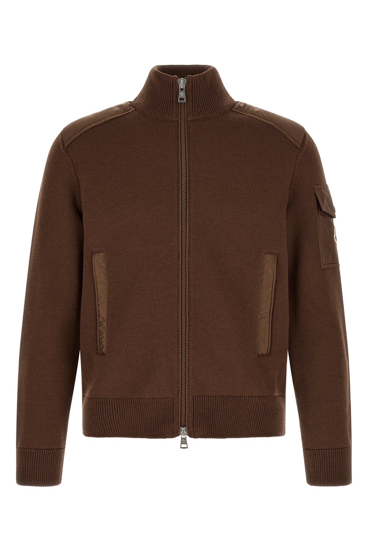 the moncler padded cardigan
