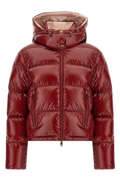 the moncler niveole short down jacket redefines the codes of outerwear through