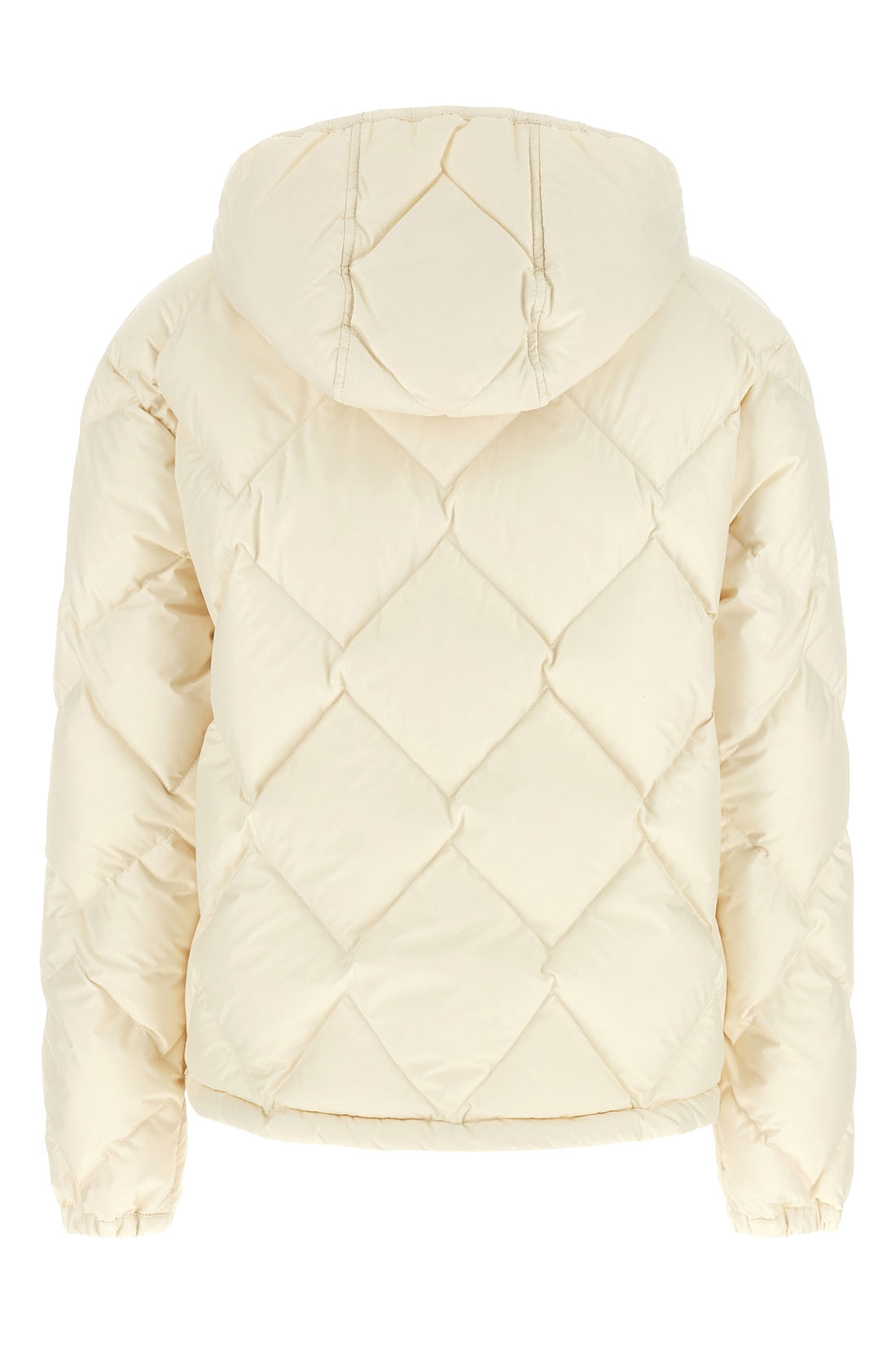 MONCLER 0 the moncler arvouinne short down jacket redefines the volumes of outerwear thr