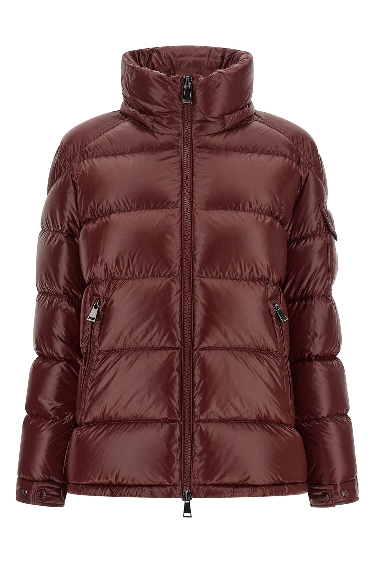 the moncler maire down jacket defines contemporary outerwear through a precise