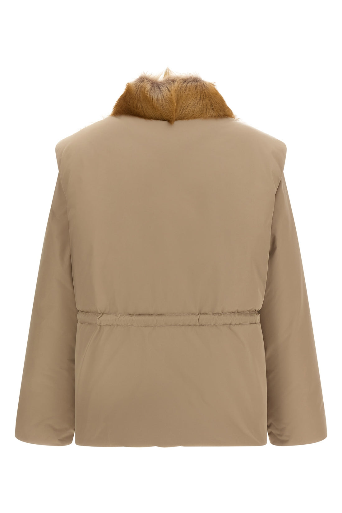 MONCLER 1 the moncler blaireau down jacket features a modular 2-in-1 construction