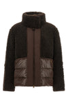 the moncler glorieux short down jacket redefines the volumes of outerwear thro