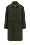the moncler halicte long parka redefines outerwear through a structured silhou