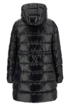 the moncler courcelles long down jacket defines contemporary outerwear through r