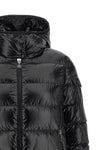 the moncler courcelles long down jacket defines contemporary outerwear through r