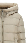 the moncler suyen midi down jacket redefines the codes of outerwear through a